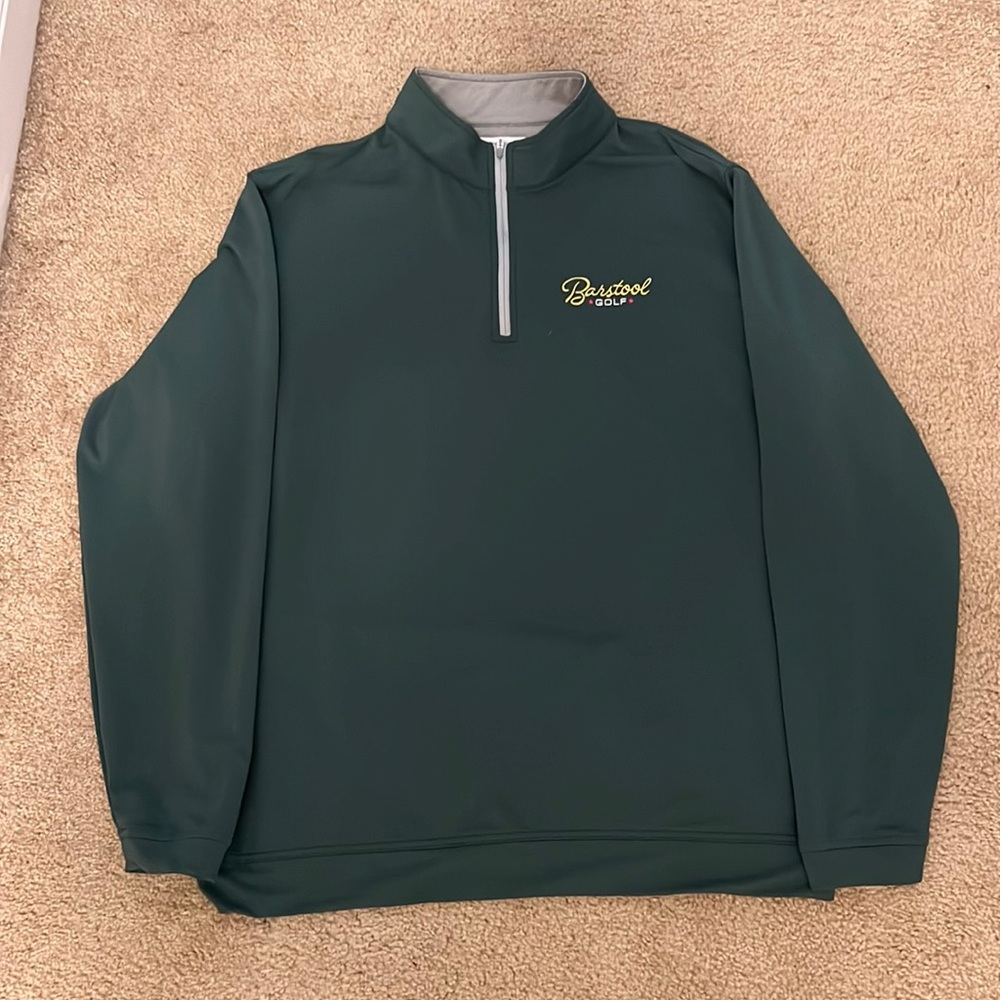 Barstool Golf Peter Millar 1/4 quarter zip pullover